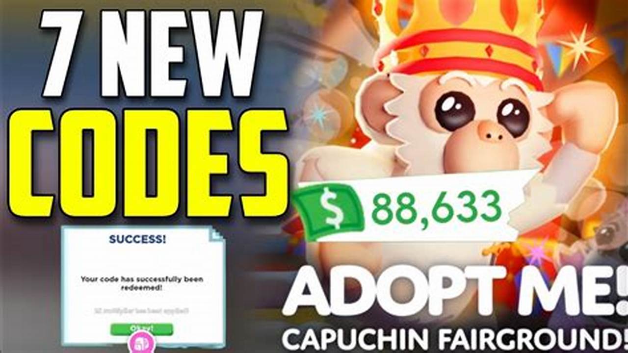 Roblox Codes 2024 March For Adopt Me