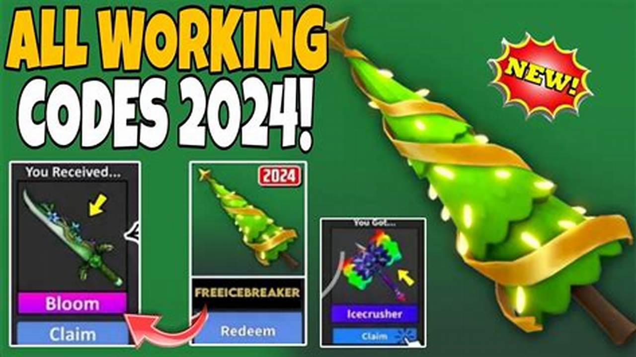 Roblox Codes 2024 Mm2