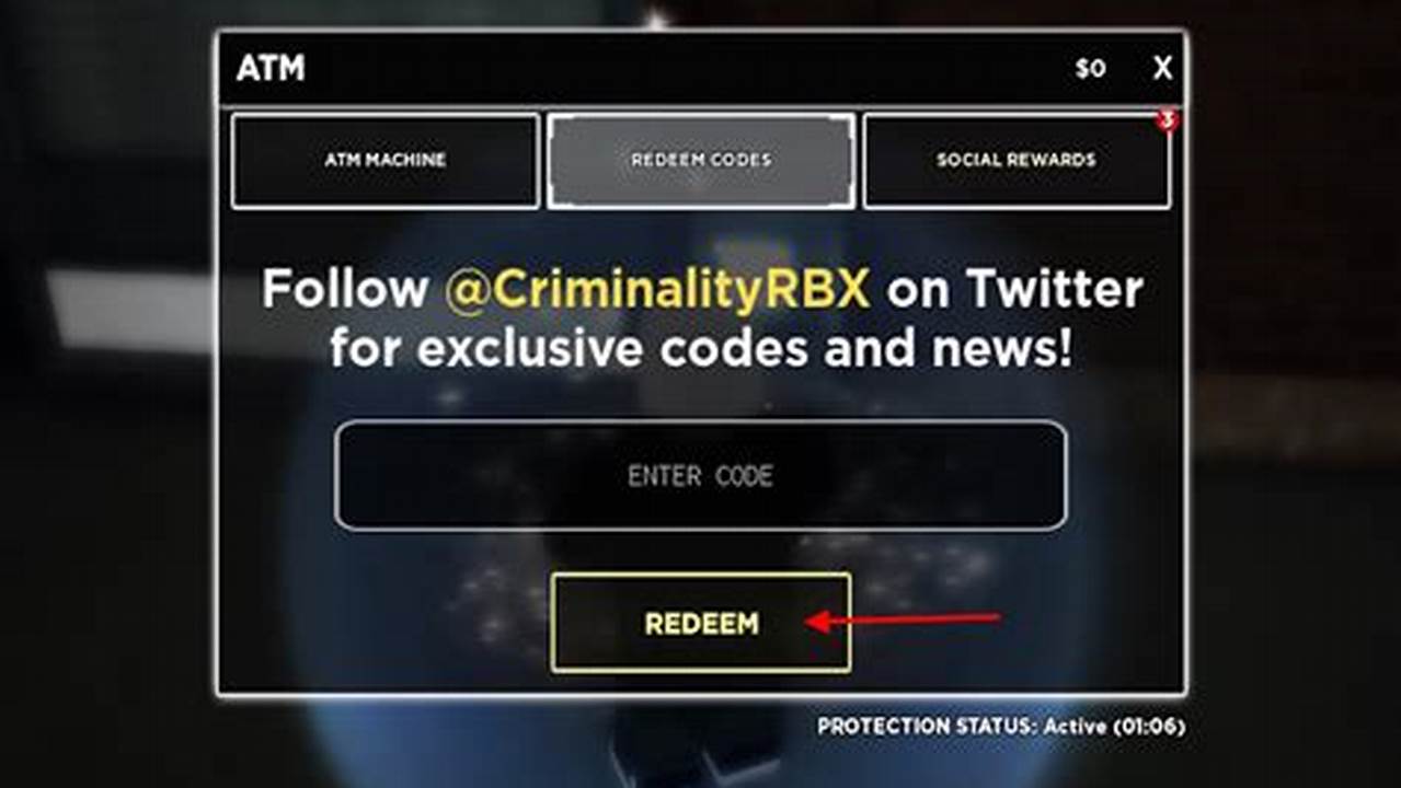 Roblox Criminality Codes 2024