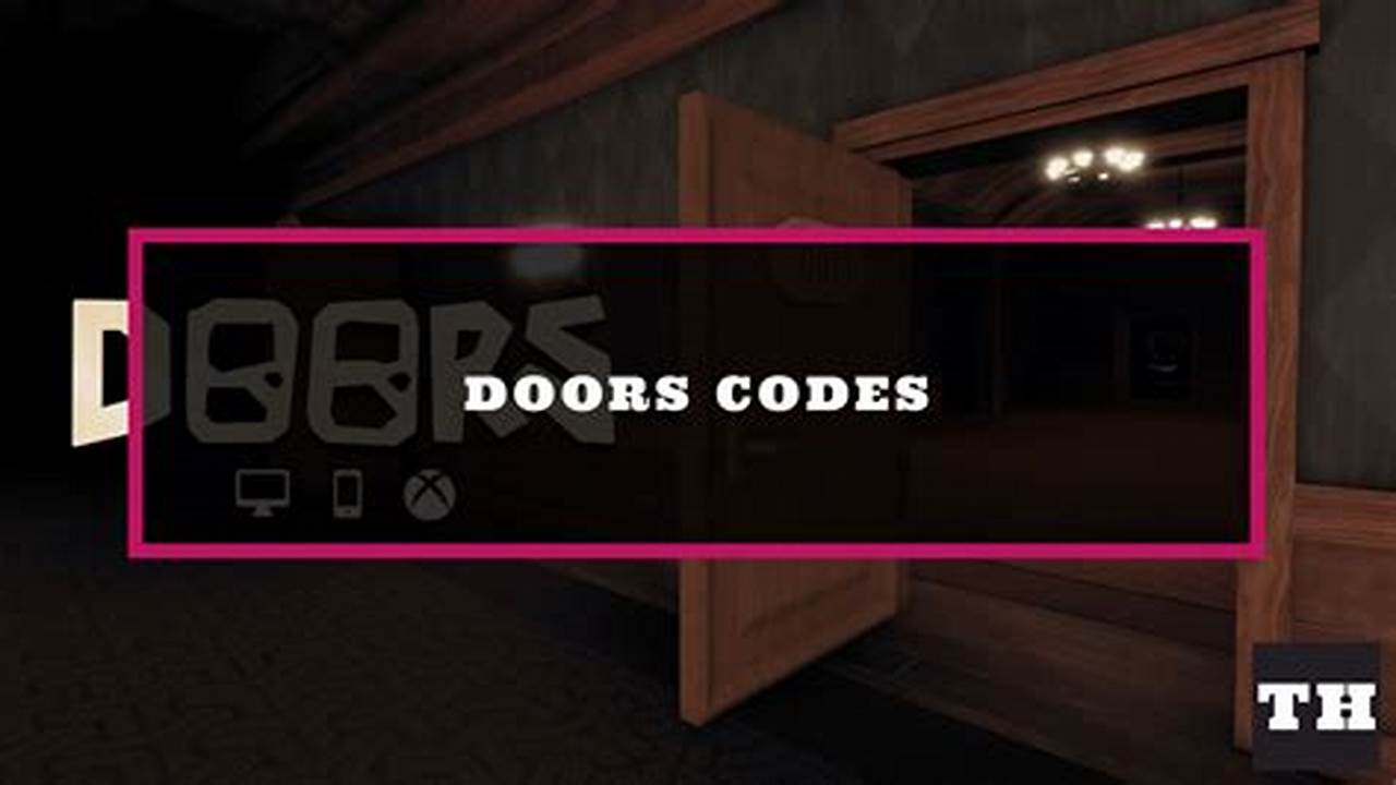 Roblox Doors Codes 2024 April