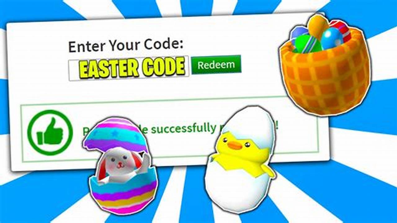 Roblox Easter Egg Hunt 2024 Wiki Codes