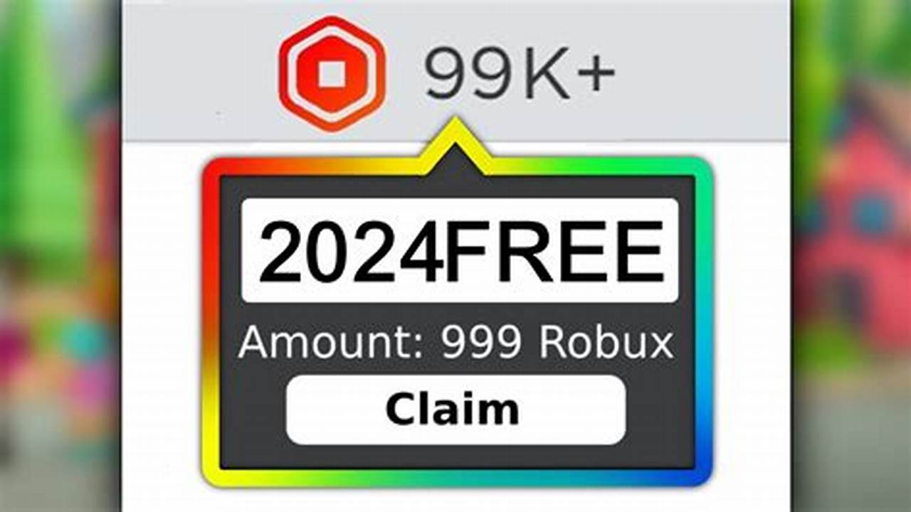 Roblox Free Robux Codes 2024 April