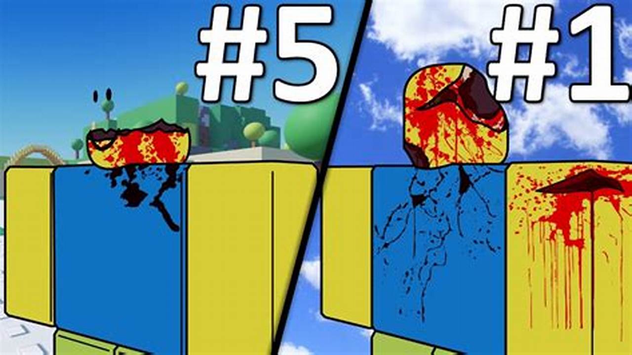 Roblox Gore Games 2024