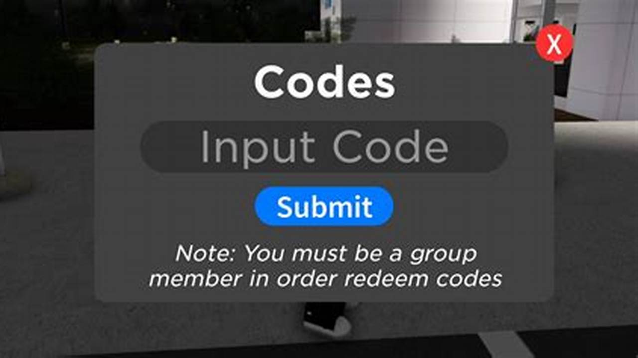 Roblox Greenville Codes 2024
