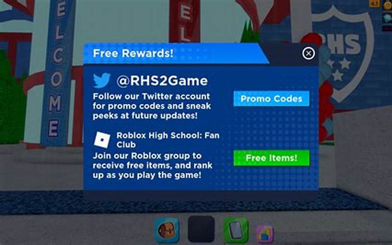 Roblox High School 2 Promo Codes In Events