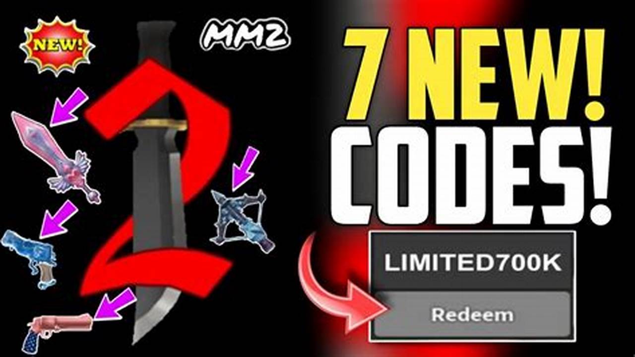 Roblox Mm2 Codes 2024 June