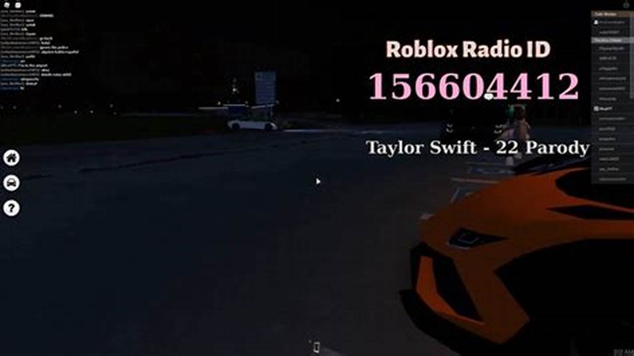 Roblox Music Codes 2025 Taylor Swift