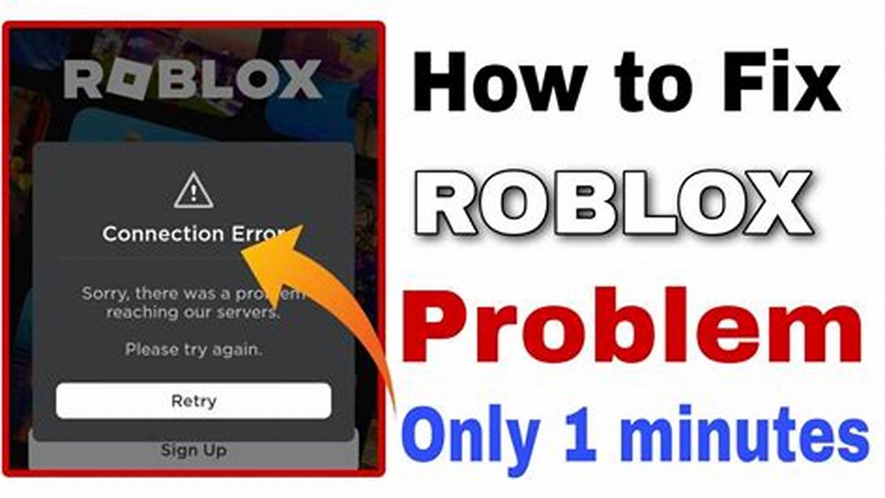 Roblox Problem Today 2024