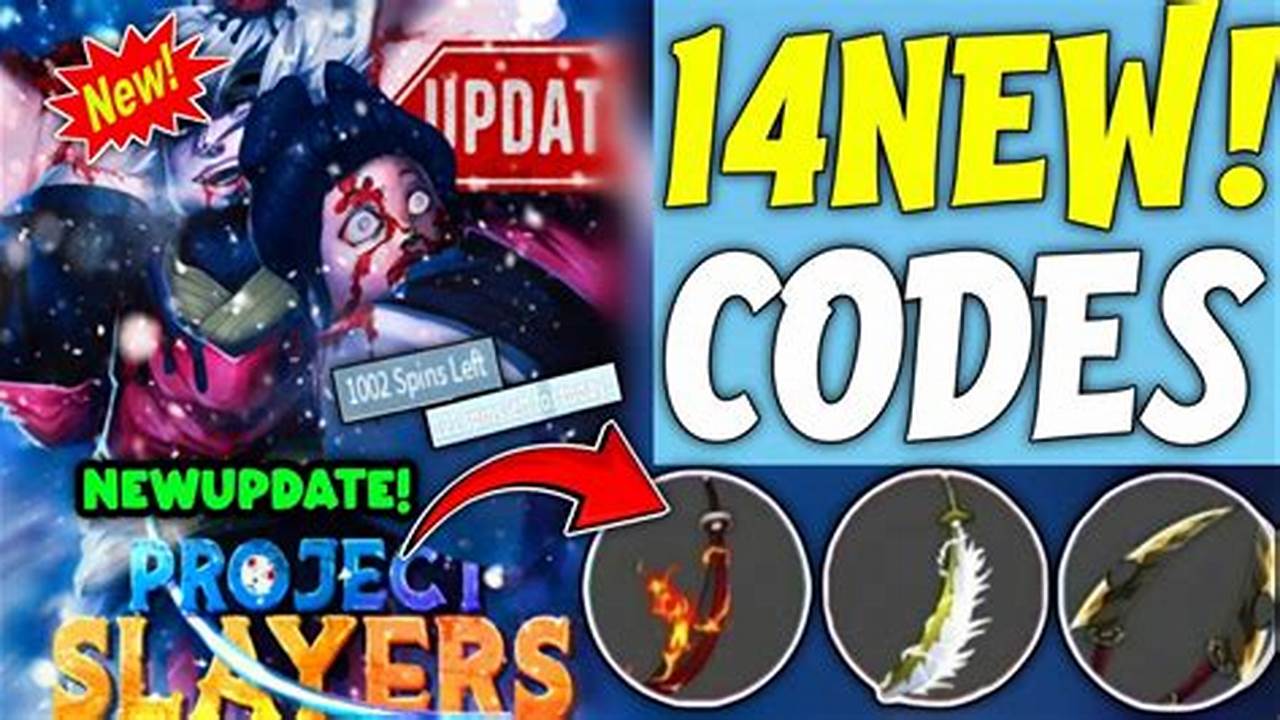 Roblox Project Slayers Codes 2024