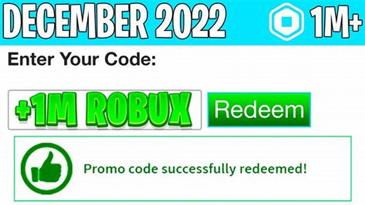 Roblox Promo Codes 2025 December