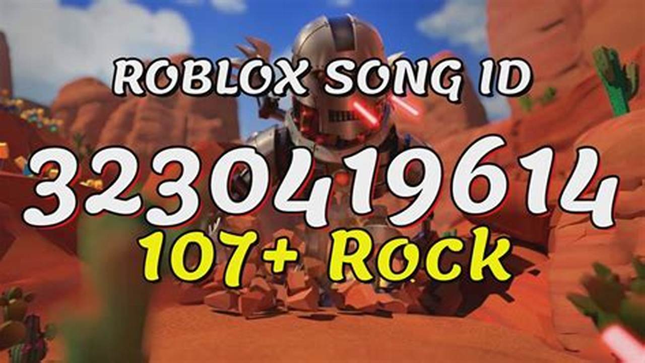 Roblox Rock Music Codes 2024