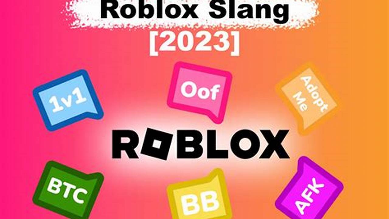 Roblox Slang 2024