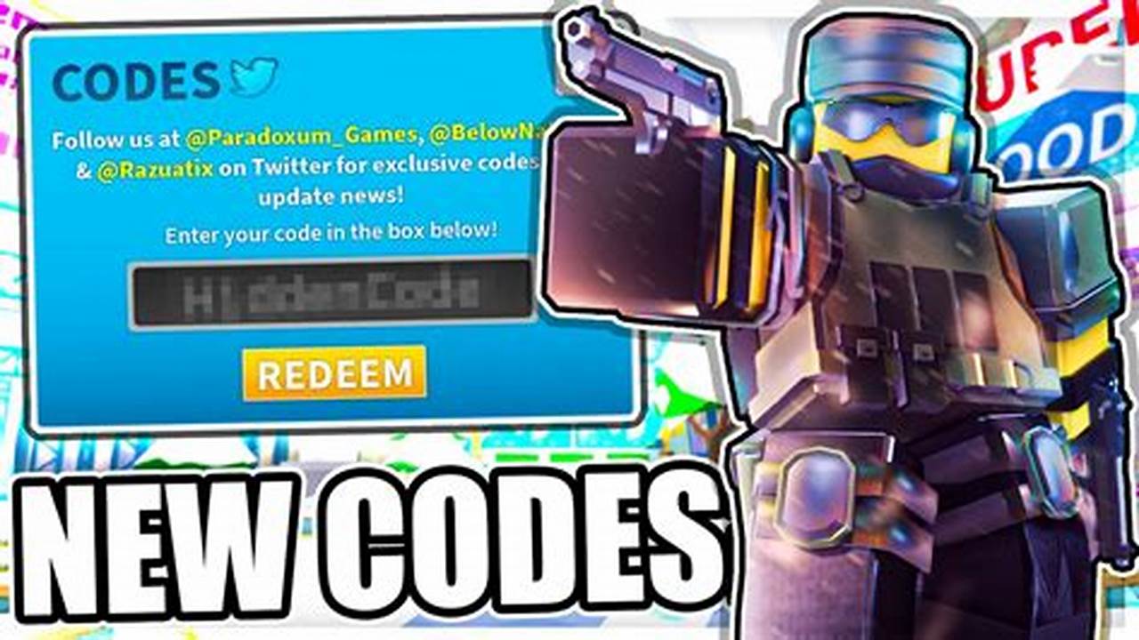 Roblox Tds Codes 2024 December