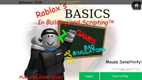 Roblox\'s Basics In Building And Scripting FAST [Baldi\'s Basics] [Mods]