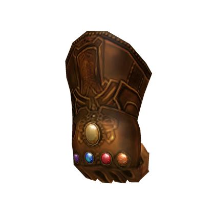 Roblox+ on Twitter: \"New Shoulder accessory Infinity Gauntlet https 