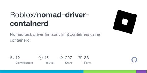 Roblox/nomad-driver-containerd: Nomad task driver for  - GitHub