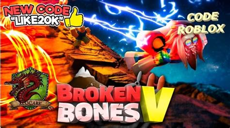 Roblox: Code Broken Bones V Julho 2023 - Alucare