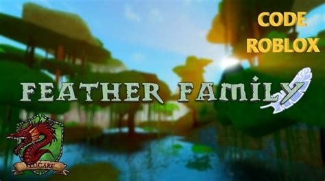 Roblox: Code Feather Family Julho 2023 - Alucare