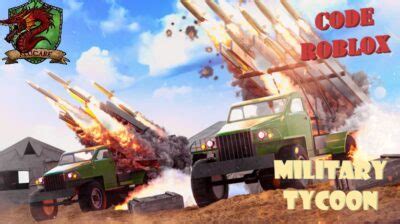 Roblox: Code Military Tycoon Julho 2023 - Alucare