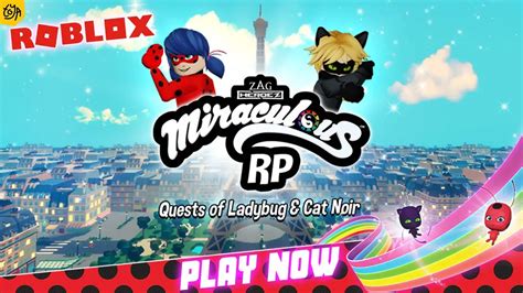Roblox: Code Miraculous™ RP: Ladybug & Cat Noir Julho 2023 