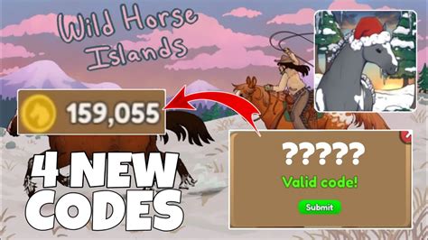 Roblox: Code Wild Horse Islands Julho 2023 - Alucare