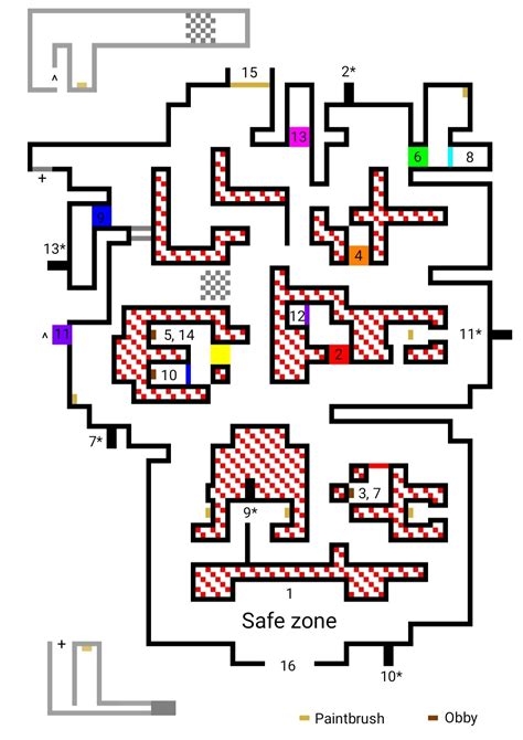 Roblox: Color or Die Map