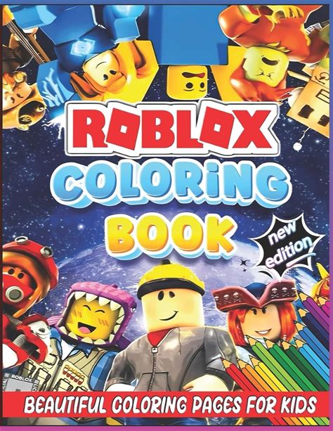 Roblox: Coloring Book (Coloring Books for kids) by Robloxia Kid 