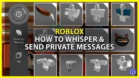 Roblox: How To Whisper & Send Private Messages - Gamer Tweak