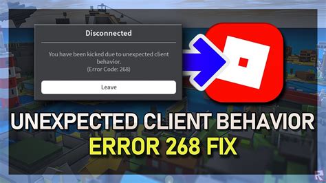 Roblox: How to Fix Error Code 268, Unexpected Client Behavior