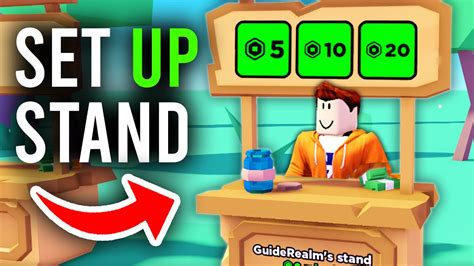Roblox: How to Make a Stand in Pls Donate! Full Guide