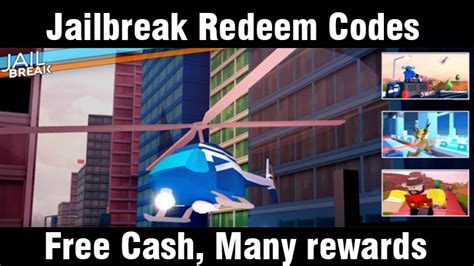 Roblox: Jailbreak Redeem Codes (July 2023) Free Money Code wiki