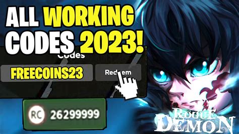 Roblox: Rogue Demon Codes (July 2023)