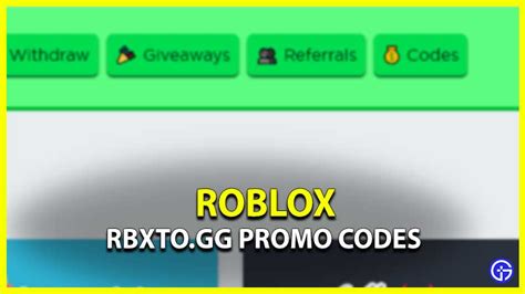 Roblox: see codes for rbxto.gg - Mobile Gamer