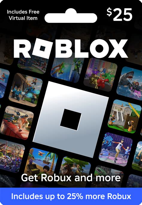 Roblox $25 Physical Gift Card - Walmart.com