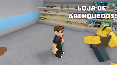 Roblox → CONSTRUINDO MINHA LOJA DE VIDEO GAMES Roblox 