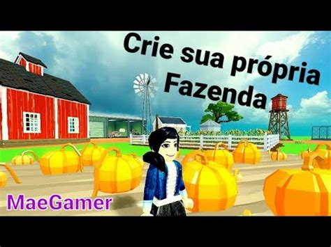 Roblox → VIDA NA FAZENDA Roblox Farm Life - YouTube