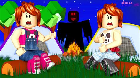 Roblox - ACAMPAMENTO ASSOMBRADO (Camping) - YouTube