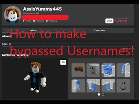 Roblox - Bypassed Usernames - YouTube