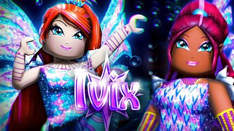 Roblox - CONHECENDO OS QUARTOS DAS WINX NO IVIX 