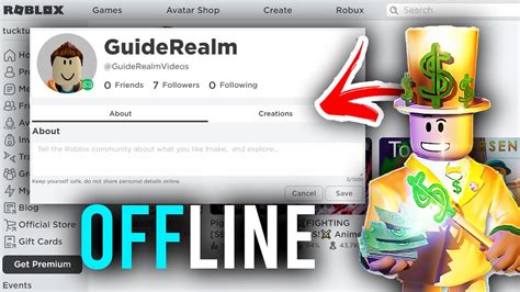 Roblox - How To Appear Offline - YouTube