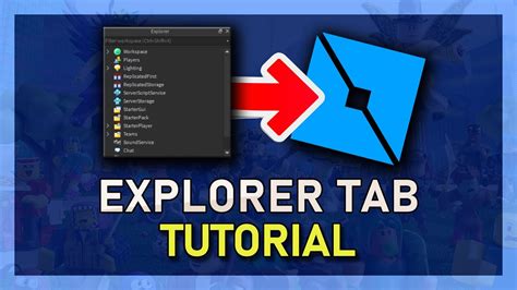Roblox - How to Find the Explorer Tab - YouTube