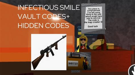 Roblox - Infectious Smile Codes (June 2023) - Steam Lists