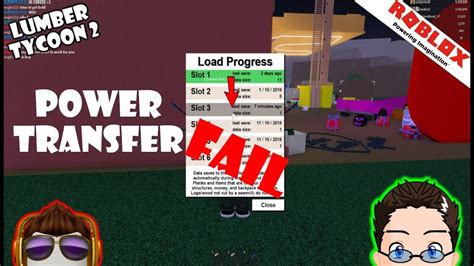 Roblox - Lumber Tycoon 2 - Transfer Of Power Works! - YouTube