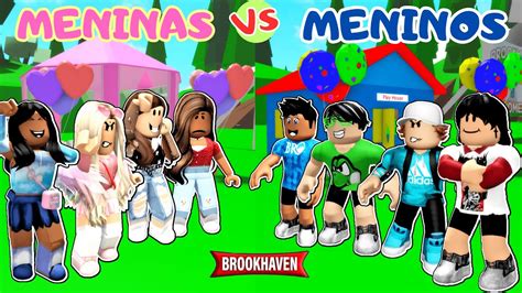 Roblox - MENINOS VS MENINAS !! - YouTube