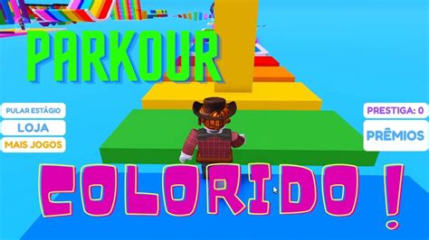 Roblox - Parkour Colorido - YouTube