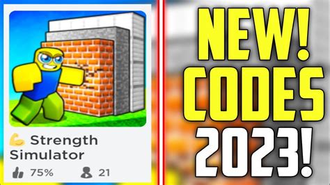 Roblox - Strength Simulator Codes (June 2023)
