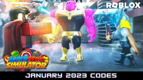 Roblox - SuperHero Simulator Codes (June 2023)