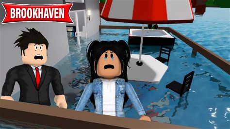 Roblox - TSUNAMI AFUNDOU MINHA CASA !! - YouTube