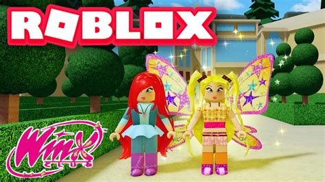 Roblox - VISITANDO A SOLÁRIA E A ESCOLA DAS WINX NO 