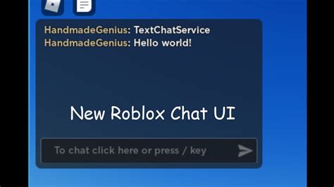 Roblox - We added a new chat feature to make it easier to play with 